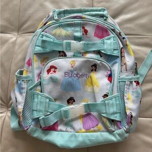 Pottery Barn Disney Princess Backpack with Elizabeth embroidery